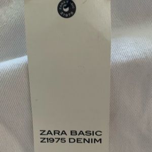 Zara Denim White Jeans